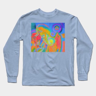 Robert Delaunay femme nue lisant Long Sleeve T-Shirt